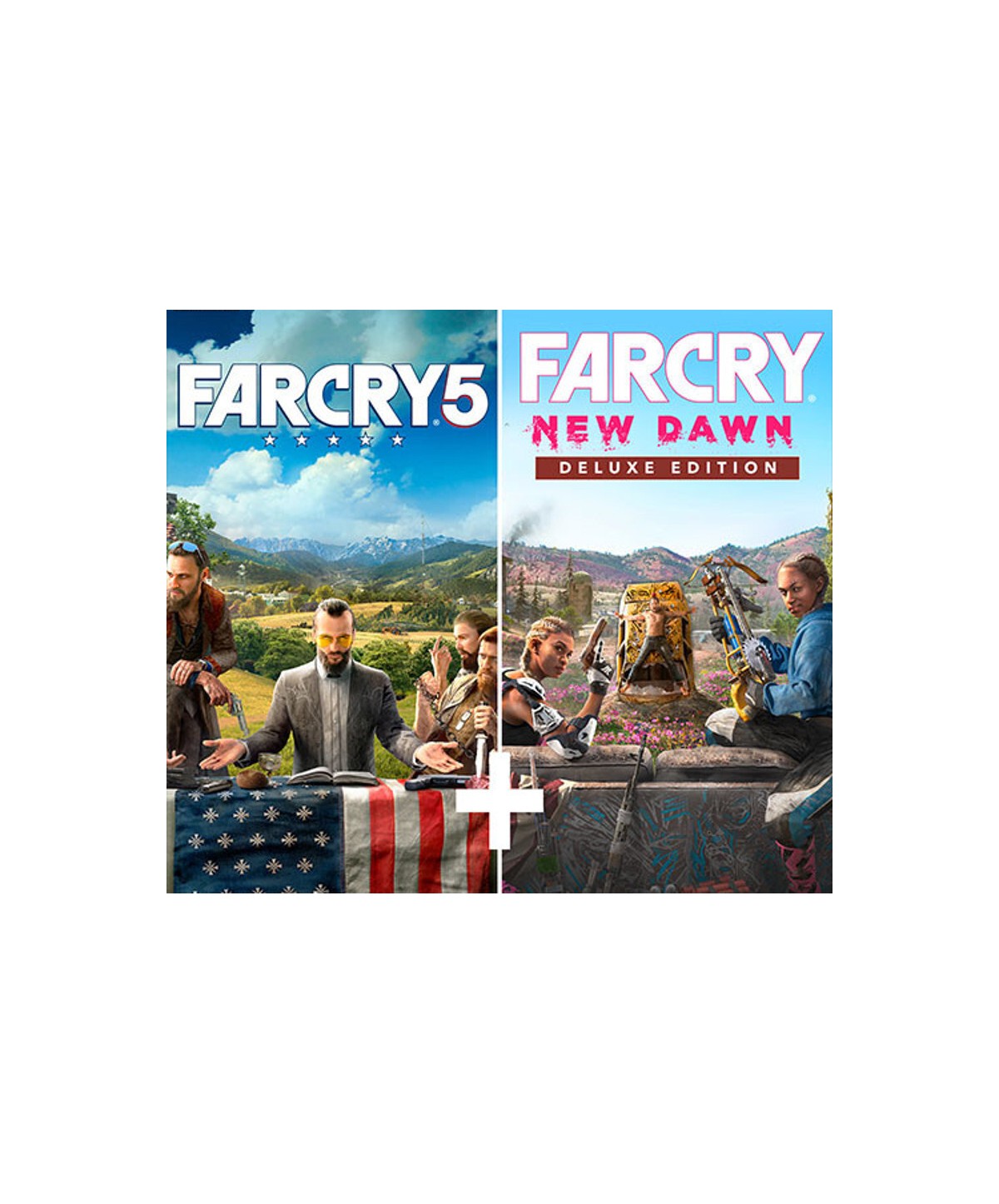 Far Cry 5 + Far Cry New Dawn Deluxe Edition Bundle Ubisoft Connect Ubisoft Key 